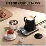 Smart Heated Coffee Mug Warmer & Mug Set - Heated Coffee Warmer with Auto Shut Off, 1°F Precise Temperature Control Coffee Warmer, Electric Mug Warmer for Desk, Birthday Gifts...