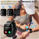 Smart Watch (Answer/Make Calls), 1.96" HD Screen SmartWatch for Men Women 113+ Sport Modes, Fitness Activity Tracker Heart Rate/Sleep Monitor/Pedometer, IP68 Waterproof, Smart...