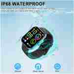 Smart Watch (Answer/Make Calls), 1.96" HD Screen SmartWatch for Men Women 113+ Sport Modes, Fitness Activity Tracker Heart Rate/Sleep Monitor/Pedometer, IP68 Waterproof, Smart...