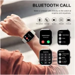 Smart Watch for Men Women (Answer/Make Call), 1.96" HD Smartwatch with Heart Rate/Sleep Monitor/Pedometer/Calories, 113+ Sports Fitness Watch, IP68 Waterproof Activity Tracker...