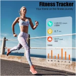Smart Watch for Women Men, 1.96" Fitness Tracker Running Watch (Answer/Make Call), IP68 Waterproof, Pedometer, Sleep/Step/Activity/Heart Rate Monitor, 110+ Sport Modes...