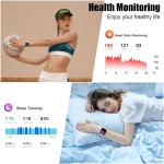 Smart Watch for Women Men, 1.96" Fitness Tracker Running Watch (Answer/Make Call), IP68 Waterproof, Pedometer, Sleep/Step/Activity/Heart Rate Monitor, 110+ Sport Modes...
