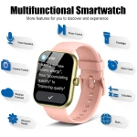 Smart Watch for Women Men, 1.96" Fitness Tracker Running Watch (Answer/Make Call), IP68 Waterproof, Pedometer, Sleep/Step/Activity/Heart Rate Monitor, 110+ Sport Modes...