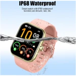 Smart Watch for Women Men, 1.96" Fitness Tracker Running Watch (Answer/Make Call), IP68 Waterproof, Pedometer, Sleep/Step/Activity/Heart Rate Monitor, 110+ Sport Modes...