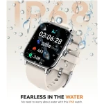 Smart Watch for Women Men- Answer/Make Call, 2025 1.91'' IP68 Waterproof Fitness Step Sleep Tracker Watch with Heart Rate Monitor Activity Counter Smartwatch for Andriod iPhone...