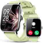 Smart Watch for Women Men- Answer/Make Call, 2025 1.91'' IP68 Waterproof Fitness Step Sleep Tracker Watch with Heart Rate Monitor Activity Counter Smartwatch for Andriod iPhone...