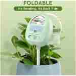 Soil Moisture Meter, 4-in-1 Moisture Meter for Plants, Tester for Moist, Light,Nutrients, pH, Soil Test Kit, Great for Garden, Lawn, Farm, Indoor & Outdoor Use, No Battery Required