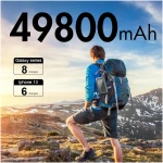 Solar-Charger-Power-Bank-49800mAh Portable Solar Phone Charger with LED Flashlight/15W Fast Charge USB C Waterproof External Backup Battery Pack for All Cell Phones & Electronic...