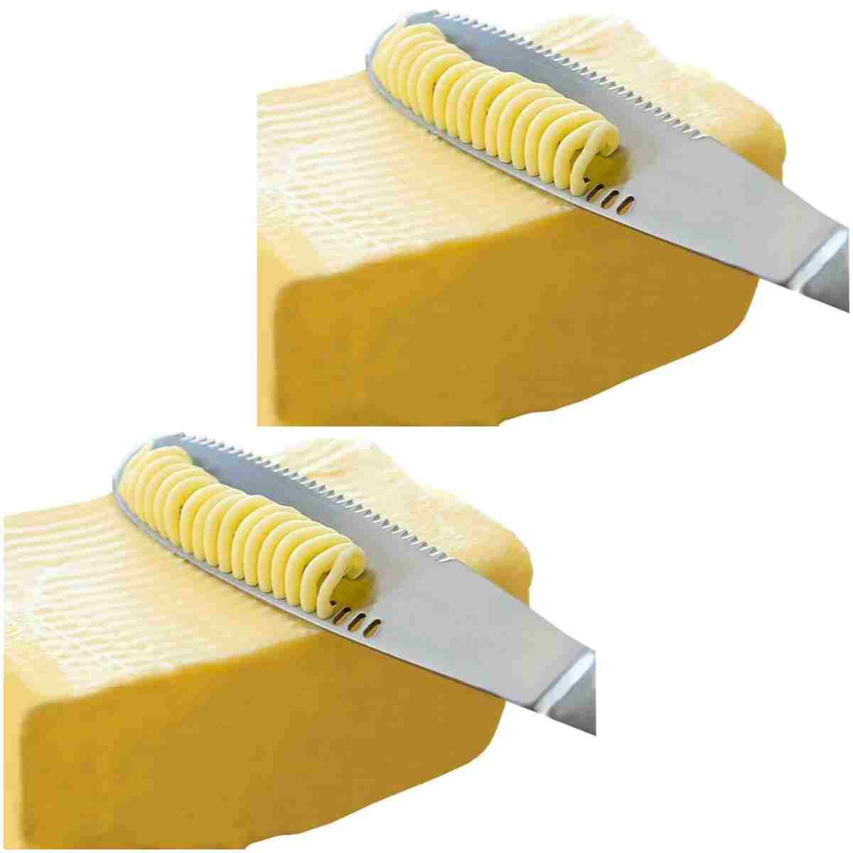 Stainless Steel Butter Spreader, Butter Knife - 3 in 1 Kitchen Gadgets (1)