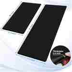 StepRite Kitchen Mats, 2PCS Kitchen Rugs, Cushioned Anti Fatigue Kitchen Mats for Floor, Non-Slip Standing Desk Mat, Waterproof Kitchen Rug Set for Kitchen, Floor,...
