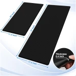 StepRite Kitchen Mats, 2PCS Kitchen Rugs, Cushioned Anti Fatigue Kitchen Mats for Floor, Non-Slip Standing Desk Mat, Waterproof Kitchen Rug Set for Kitchen, Floor,...