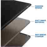 StepRite Kitchen Mats, 2PCS Kitchen Rugs, Cushioned Anti Fatigue Kitchen Mats for Floor, Non-Slip Standing Desk Mat, Waterproof Kitchen Rug Set for Kitchen, Floor,...