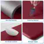 StepRite Kitchen Mats, 2PCS Kitchen Rugs, Cushioned Anti Fatigue Kitchen Mats for Floor, Non-Slip Standing Desk Mat, Waterproof Kitchen Rug Set for Kitchen, Floor,...