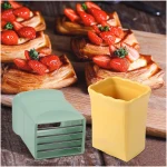 Strawberry Slicer Cup：Fruit Cup Slicer for Strawberry, Egg, Banana, Mushroom, Cucumber, Kiwi and Veggie Salad Speed Cutter the Kitchen Gadget Tool