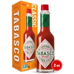 TABASCO Brand Original Red Pepper Hot Sauce, Medium Heat, Glass Bottle, Classic & Versatile Flavor, Three Simple Ingredients, Great for Dips, Tacos, Eggs, Pizza, Oysters & More,...