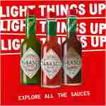 TABASCO Brand Original Red Pepper Hot Sauce, Medium Heat, Glass Bottle, Classic & Versatile Flavor, Three Simple Ingredients, Great for Dips, Tacos, Eggs, Pizza, Oysters & More,...