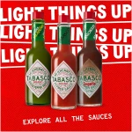 TABASCO Brand Original Red Pepper Hot Sauce, Medium Heat, Glass Bottle, Classic & Versatile Flavor, Three Simple Ingredients, Great for Dips, Tacos, Eggs, Pizza, Oysters & More,...