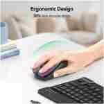 TECKNET Wireless Mouse, 2.4G Ergonomic Optical Mouse, Computer Mouse for Laptop, PC, Computer, Chromebook, Notebook, 6 Buttons, 24 Months Battery Life, 2600 DPI, 5 Adjustment...