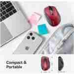 TECKNET Wireless Mouse, 2.4G Ergonomic Optical Mouse, Computer Mouse for Laptop, PC, Computer, Chromebook, Notebook, 6 Buttons, 24 Months Battery Life, 2600 DPI, 5 Adjustment...