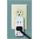 The Clapper, The Original Home Automation Sound Activated Device, On/Off Light Switch, Clap Detection - Kitchen Bedroom TV Appliances - 120v Wall Plug Smart Home Technology, As...