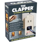 The Clapper, The Original Home Automation Sound Activated Device, On/Off Light Switch, Clap Detection - Kitchen Bedroom TV Appliances - 120v Wall Plug Smart Home Technology, As...