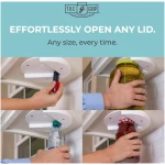 The Grip Jar Opener | Original Under Cabinet Jar Lid & Bottle Opener, Effortless for Weak Hands & Seniors with Arthritis - Made In USA