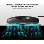 Tosima Window Cleaning Robot W2S, Automatic Cleaning with Intelligent Path Planning, 3800Pa Suction Power, Edge Detection Technology, Remote Control