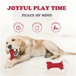 Tough Dog Toys, Toys for Aggressive Chewers Large Breed, Chew Dogs, Bone Toy Nylon Dogs Almost Indestructible