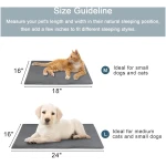 TYLIN Pet Heating Pad for Cat - Intelligent Thermostat Temperature Controller,Washable Flannel Cover - Cat Dog, Heated Cat Bed Indoor, Self Warming Cat Bed - Heating Pad for...