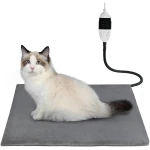 TYLIN Pet Heating Pad for Cat - Intelligent Thermostat Temperature Controller,Washable Flannel Cover - Cat Dog, Heated Cat Bed Indoor, Self Warming Cat Bed - Heating Pad for...