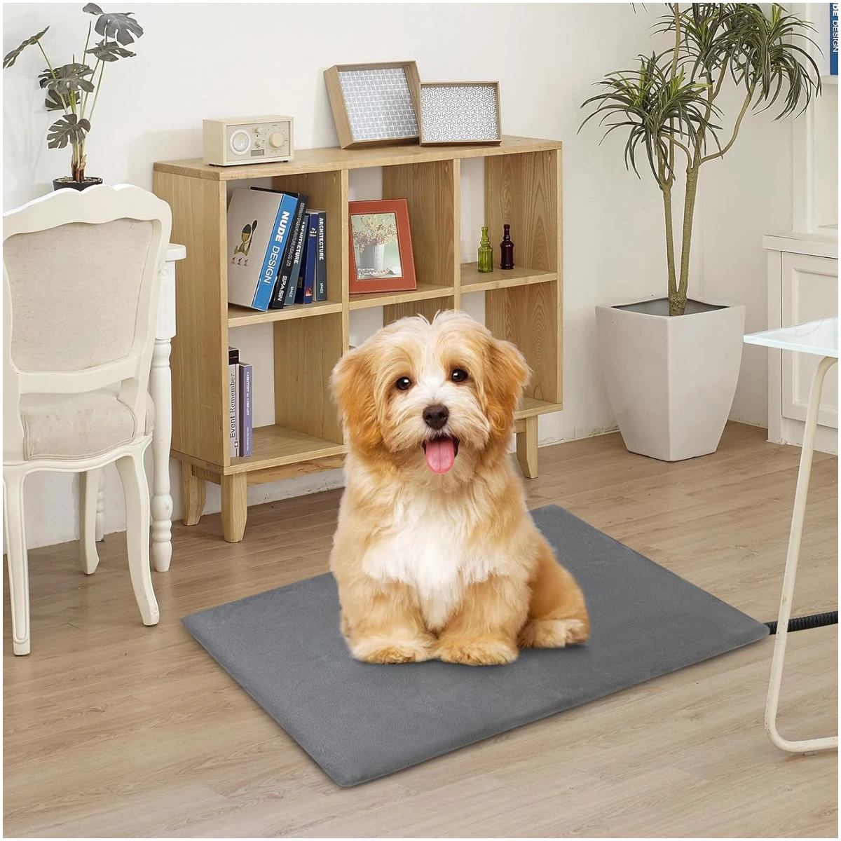 TYLIN Pet Heating Pad for Cat - Intelligent Thermostat Temperature Controller,Washable Flannel Cover - Cat Dog, Heated Cat Bed Indoor, Self Warming Cat Bed - Heating Pad for...