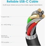 Type C Charger Fast Charging 25W, USB-C Block with C-to-C Cable [PD PPS Compatible] for Galaxy S23/S22/S21 Series/Note 20/10/9 Series/Pixel 4XL/4/3XL