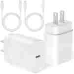 Type C Charger Fast Charging, USB C Charger Block, 2-Pack 25W Phone Super Fast Charger with 6Ft USB-C Cable Compatible with iPhone 15/16/Plus/Pro/Pro Max, Galaxy S25/S24/Plus/Ultra