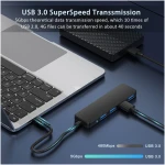 USB 3.0 Hub, VIENON 4-Port USB Hub USB Splitter USB Expander for Laptop, Xbox, Flash Drive, HDD, Console, Printer, Camera,Keyborad, Mouse(Not for Charging)