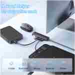 USB 3.0 Hub, VIENON 4-Port USB Hub USB Splitter USB Expander for Laptop, Xbox, Flash Drive, HDD, Console, Printer, Camera,Keyborad, Mouse(Not for Charging)