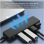 USB 3.0 Hub, VIENON 4-Port USB Hub USB Splitter USB Expander for Laptop, Xbox, Flash Drive, HDD, Console, Printer, Camera,Keyborad, Mouse(Not for Charging)