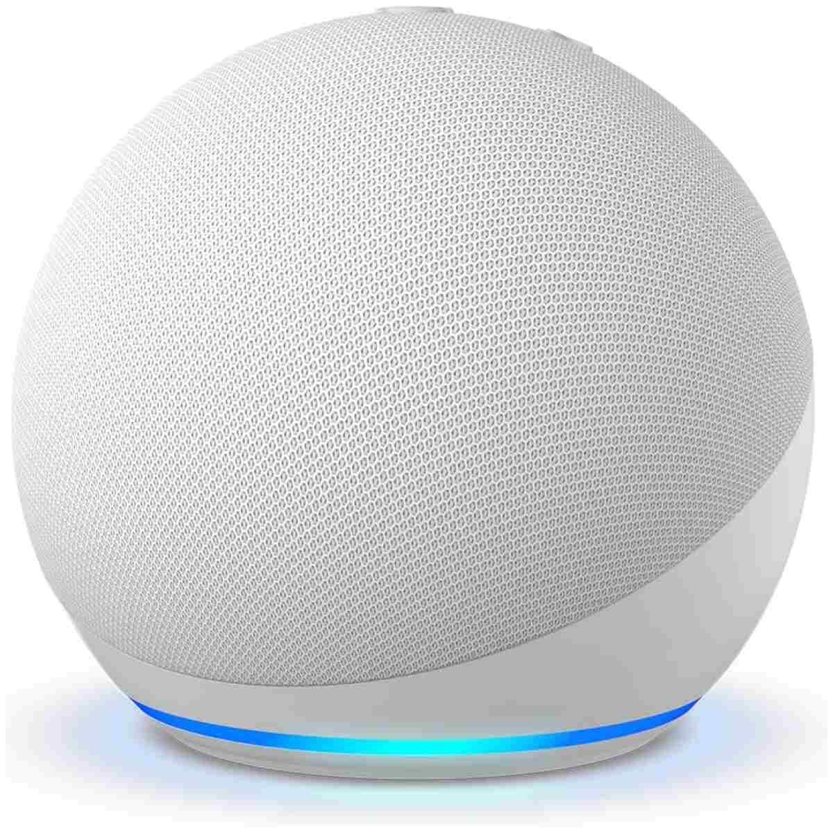 Vibrant sounding Alexa speaker, Great for bedrooms, dining rooms and offices, Glacier White