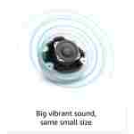 Vibrant sounding Alexa speaker, Great for bedrooms, dining rooms and offices, Glacier White