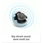 Vibrant sounding Alexa speaker, Great for bedrooms, dining rooms and offices, Glacier White