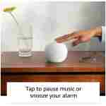 Vibrant sounding Alexa speaker, Great for bedrooms, dining rooms and offices, Glacier White