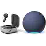 Vibrant sounding Alexa speaker, Great for bedrooms, dining rooms and offices, Glacier White