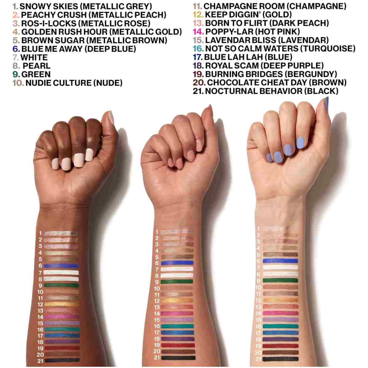 wet n wild Color Icon Cream Eyeliner Eyeshadow DMulti-Stick, Moisturizing, Nourishing Velvety Cream-to-Powder Buildable & Blendable Formula, Cruelty-Free & Vegan - Golden Rush Hour