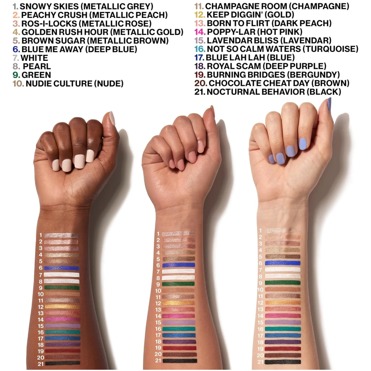 wet n wild Color Icon Cream Eyeliner Eyeshadow DMulti-Stick, Moisturizing, Nourishing Velvety Cream-to-Powder Buildable & Blendable Formula, Cruelty-Free & Vegan - Golden Rush Hour