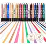 wet n wild Color Icon Cream Eyeliner Eyeshadow DMulti-Stick, Moisturizing, Nourishing Velvety Cream-to-Powder Buildable & Blendable Formula, Cruelty-Free & Vegan - Golden Rush Hour