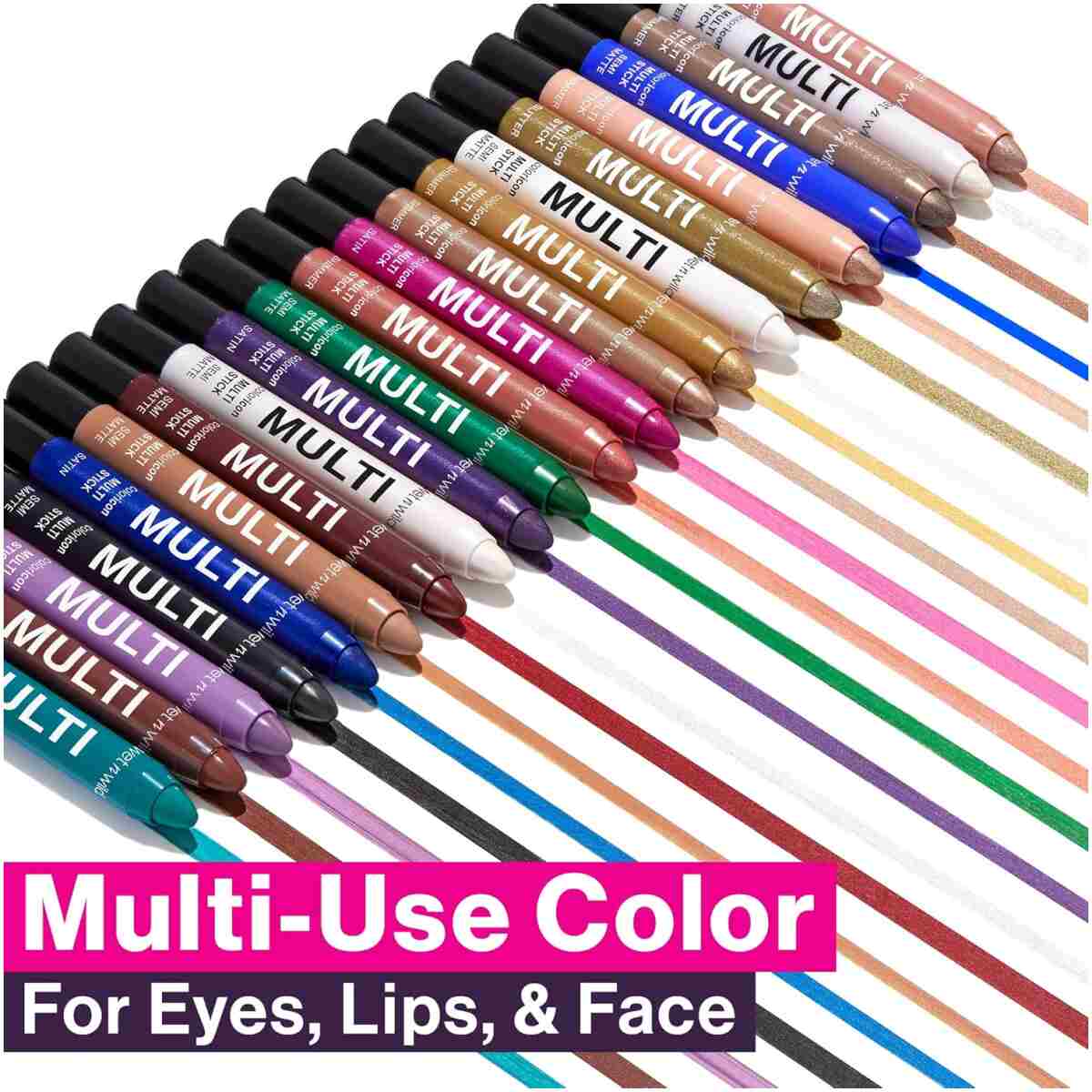 wet n wild Color Icon Cream Eyeliner Eyeshadow DMulti-Stick, Moisturizing, Nourishing Velvety Cream-to-Powder Buildable & Blendable Formula, Cruelty-Free & Vegan - Golden Rush Hour