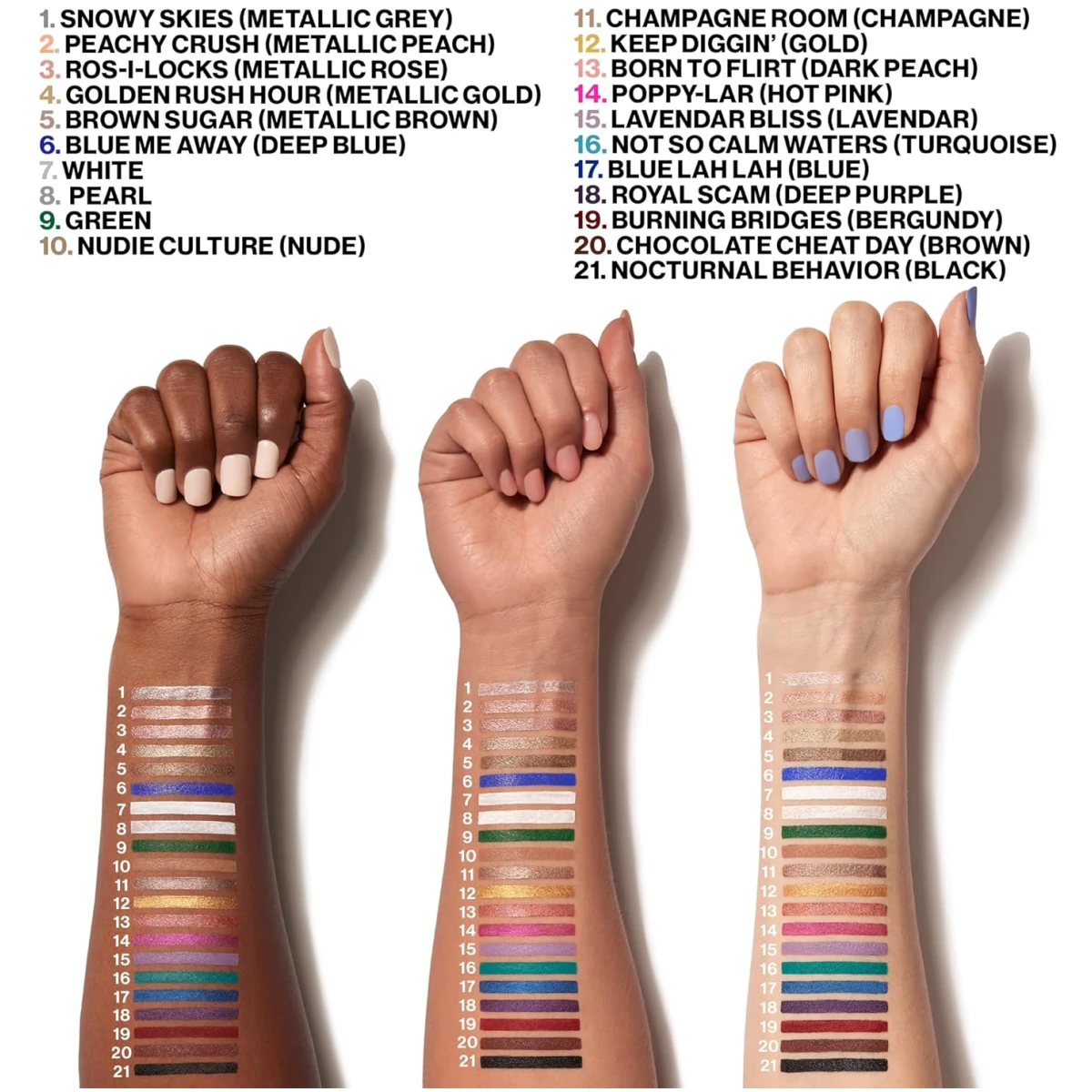 wet n wild Color Icon Cream Eyeliner Eyeshadow DMulti-Stick, Moisturizing, Nourishing Velvety Cream-to-Powder Buildable & Blendable Formula, Cruelty-Free & Vegan - Golden Rush Hour