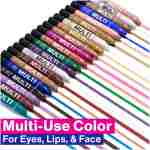 wet n wild Color Icon Cream Eyeliner Eyeshadow Multi-Stick, Moisturizing, Nourishing Velvety Cream-to-Powder Buildable & Blendable Formula, Cruelty-Free & Vegan - Blue Me Away