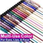 wet n wild Color Icon Cream Eyeliner Eyeshadow Multi-Stick, Moisturizing, Nourishing Velvety Cream-to-Powder Buildable & Blendable Formula, Cruelty-Free & Vegan - Blue Me Away