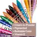 wet n wild Color Icon Cream Eyeliner Eyeshadow Multi-Stick, Moisturizing, Nourishing Velvety Cream-to-Powder Buildable & Blendable Formula, Cruelty-Free & Vegan - Brown Sugar