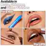 wet n wild Color Icon Cream Eyeliner Eyeshadow Multi-Stick, Moisturizing, Nourishing Velvety Cream-to-Powder Buildable & Blendable Formula, Cruelty-Free & Vegan - Brown Sugar